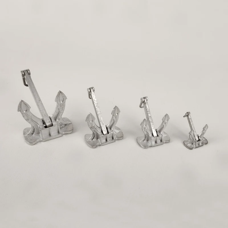 1PCS Simulation Spek Anchor Parts Improved Hall-anchor Metal Model Alloy Anchors DIY Marine Accessories for RC Scale Ship Boat