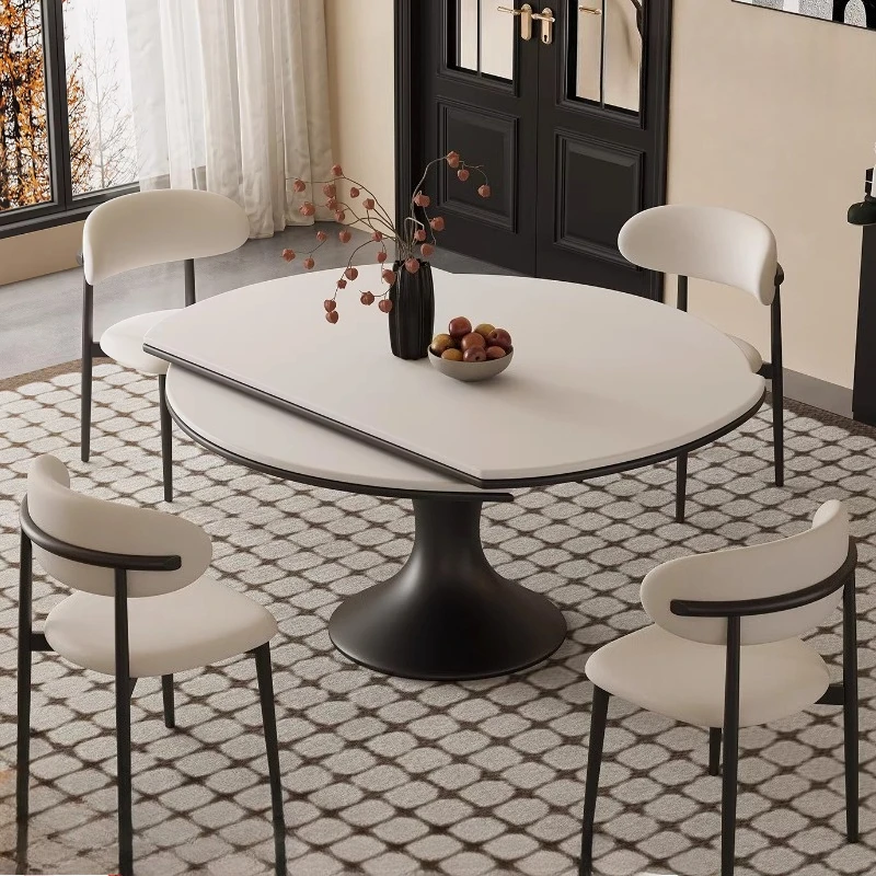 Mesa de Jantar de Design Moderno e Luxuoso, Mesa de Centro, Mesa de Jantar para Lounge, Mesa Nórdica, Móveis de Cozinha