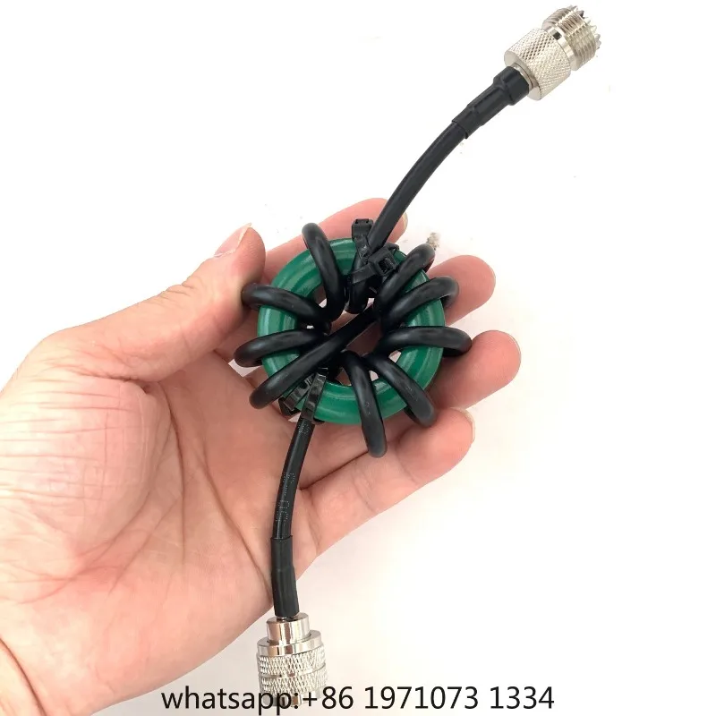 1.8-30MHz 200W HF Choke Balun Magnetic Core Suitable for High-Frequency Shortwave Radio Testing