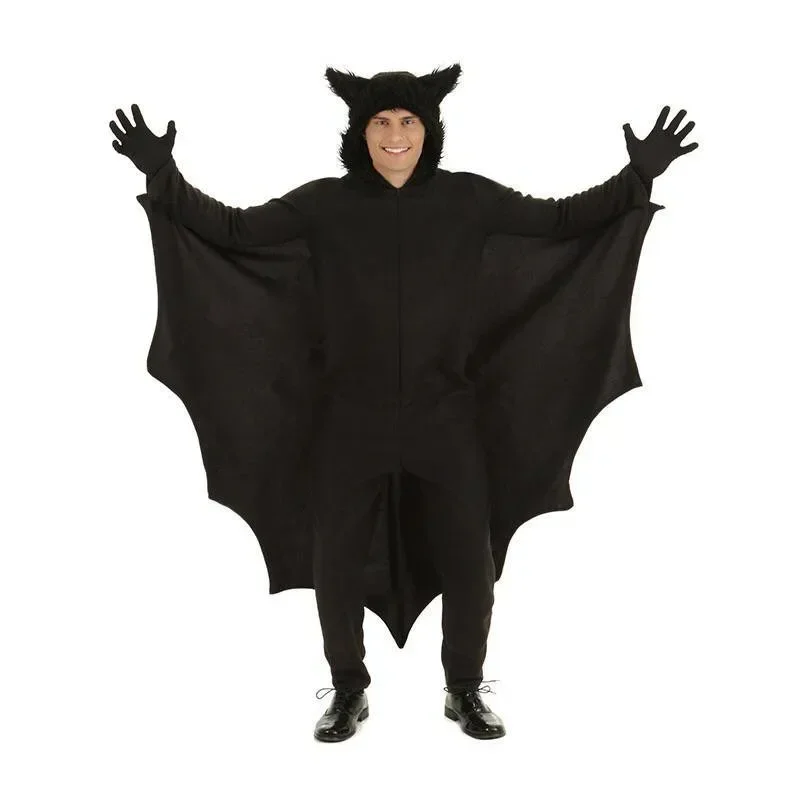 Halloween Vampiro Bambino Adulto Pipistrello Costume Pipistrello Cosplay Costume genitore-figlio Vampiro Party Ruolo Performance Costume M17