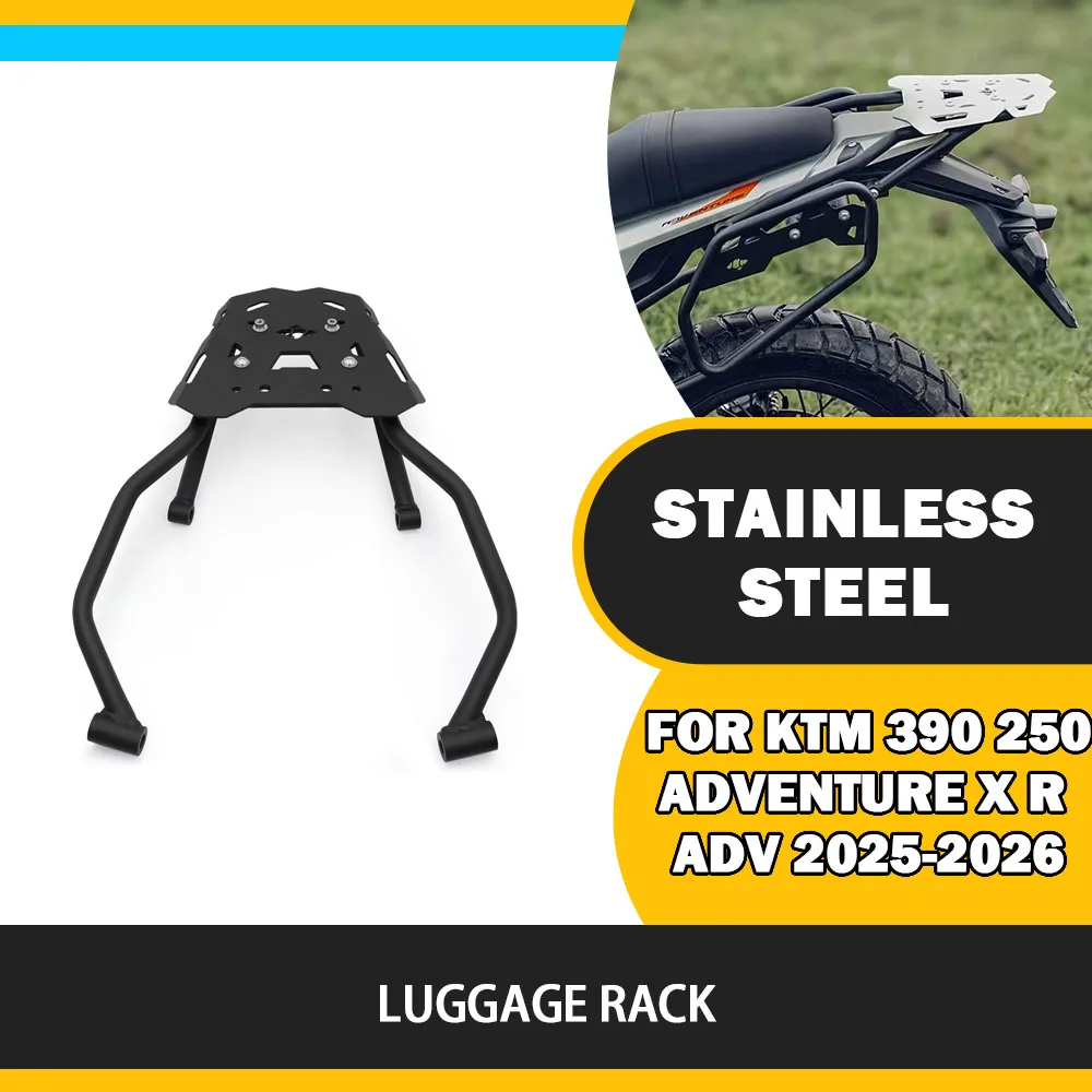 For KTM 390 250 Adventure X R ADV 2025-2026 390ADV 250ADV Motorcycle Rear Luggage Rack Top Case Rear Rack Carrier Accessories