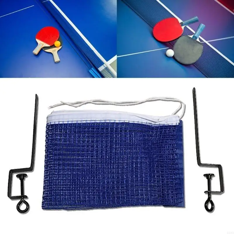 PingPong Practices Net Table Tennis Net with Metal Bracket for Training Playing 