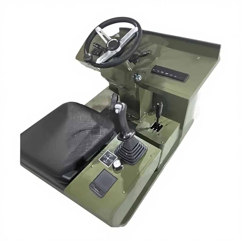FOR55 inch 4K screen excavator training emulator real operation button
