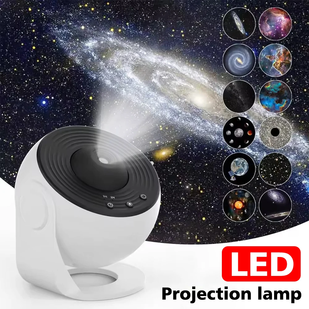 13 in 1 Star Projector, Night Light Galaxy Projector Starry Sky Projector 360° Rotate Planetarium Lamp For Kids Bedroom Deco