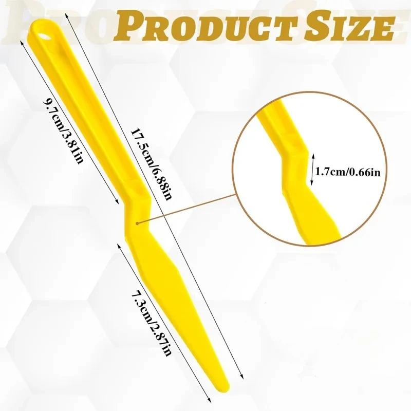 5pcs Window Tint Tool Vinyl Wrap Shank Gasket Squeegee Corner Scraper With Long Handle Flat Lip For Car Vinyl Film Install