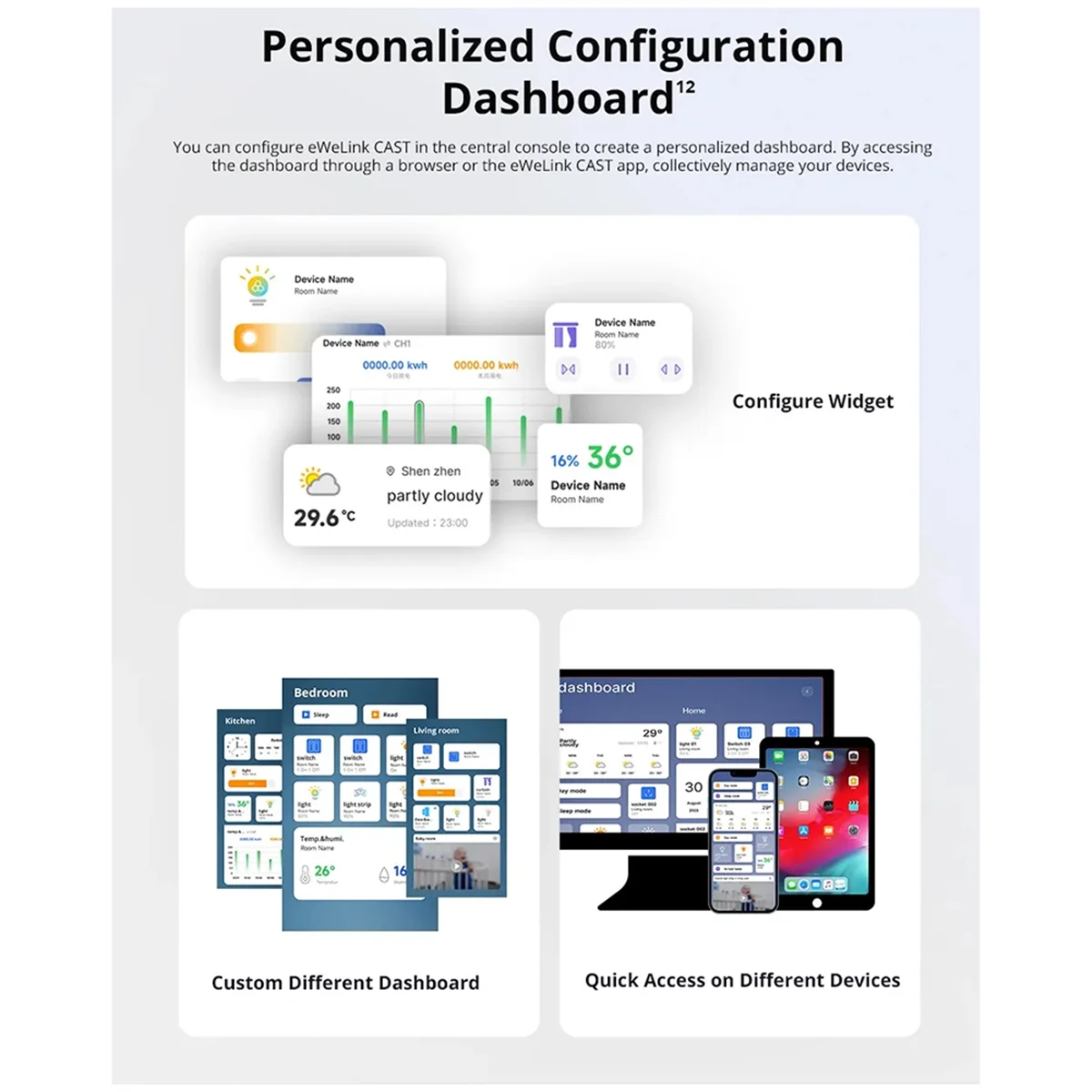 A48U Ewelink IHost Smart Home Hub AIBridge Zigbee 3.0 Gateway Matter خادم محلي خاص لأجهزة Wi-Fi LAN Open API (4GB)