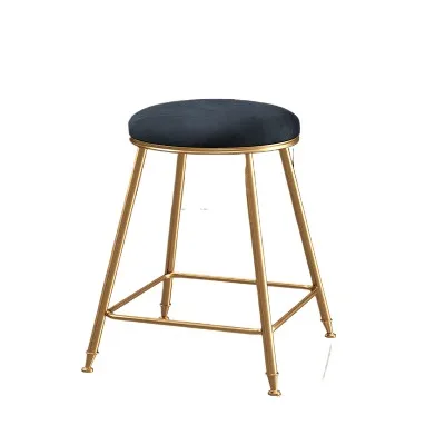 for Modern Nordic Counter Cafe Hotel Kitchen Golden Bar Chair Bar Stool