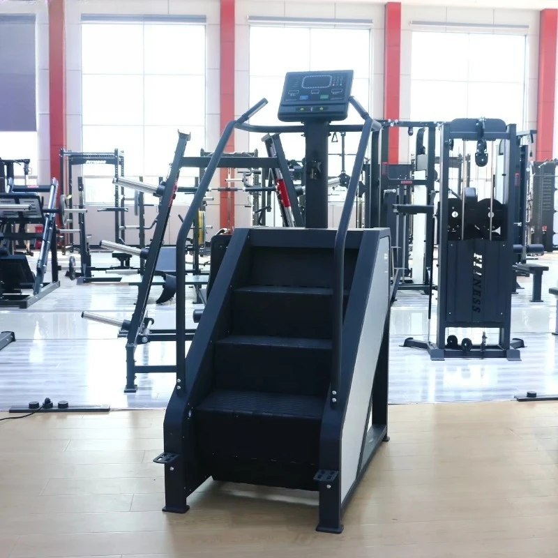 Home & Commercial Grade Climbing Stepper Machine - Adjustable Resistance for Cardio and Leg Workouts