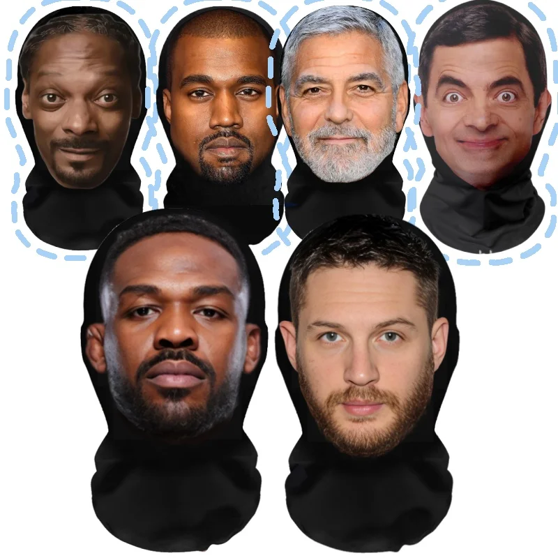 2026 NEUE Halloween-Maske für Cosplay Rollenspiel Maskerade-Kostüme Verkleidung Prominenten-Realistische Gesichtsmasken Balaclava Kopfbedeckung
