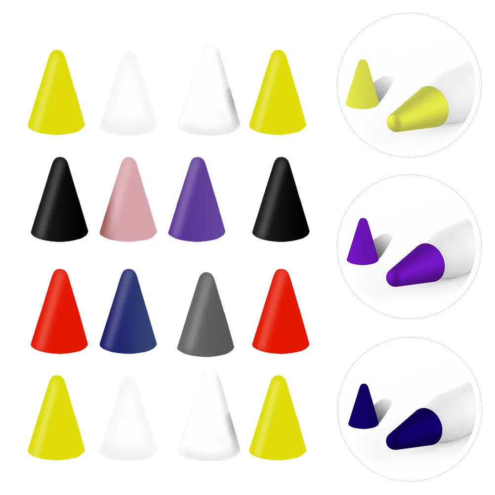 45Pcs Premium Silicone Stylus Pen Tip Cover for Pencil 1 and 2 Exquisite Real Machine Molding One-Step Installation