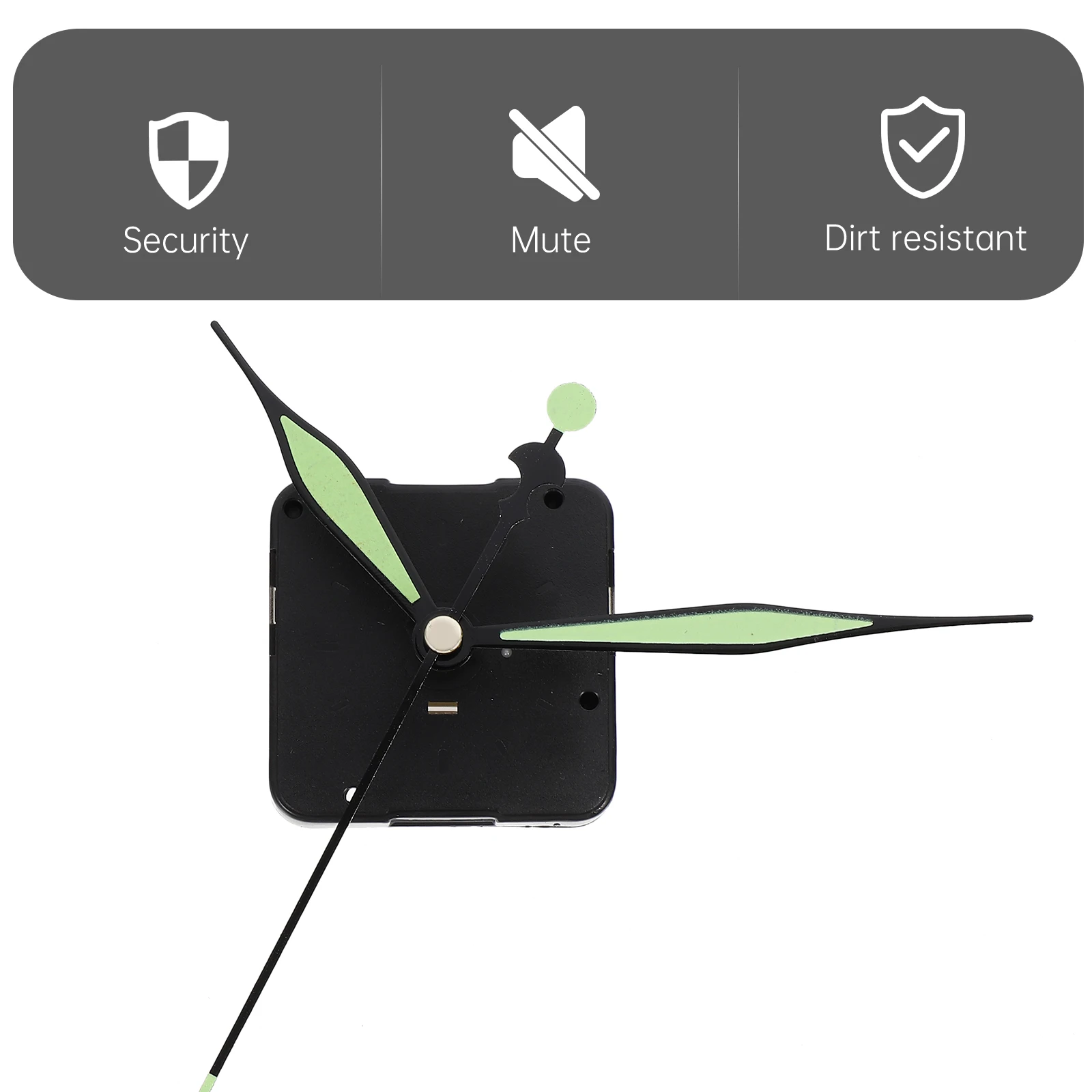 

6Sets Premium Clock Movement Kit High Torque Quartz Mechanism for Hanging Clocks Reliable DIY Clock Replacement Components