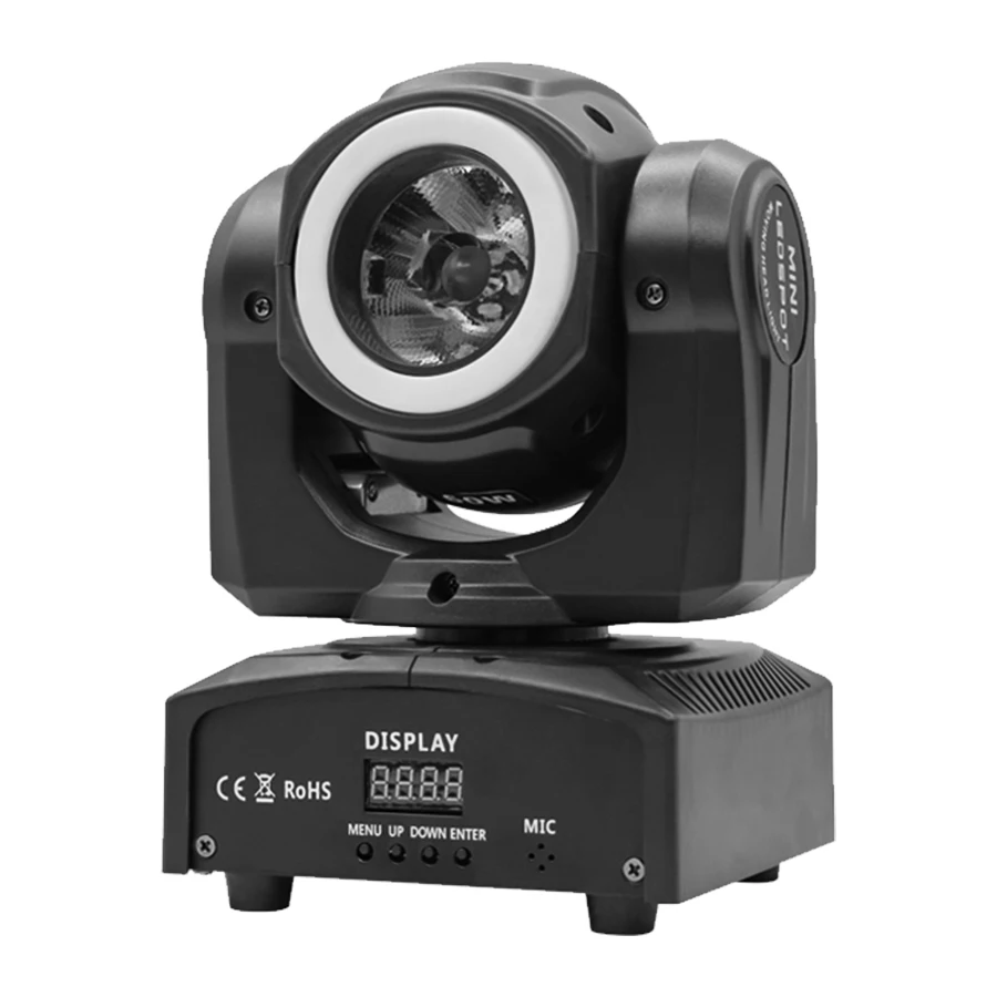 RGBW Moving Head Laser Lamp, DMX512 Controlador, Equipamento de Iluminação Profissional Stage, Natal, KTV, Bar, Disco, Natal, 4in 1, 60W