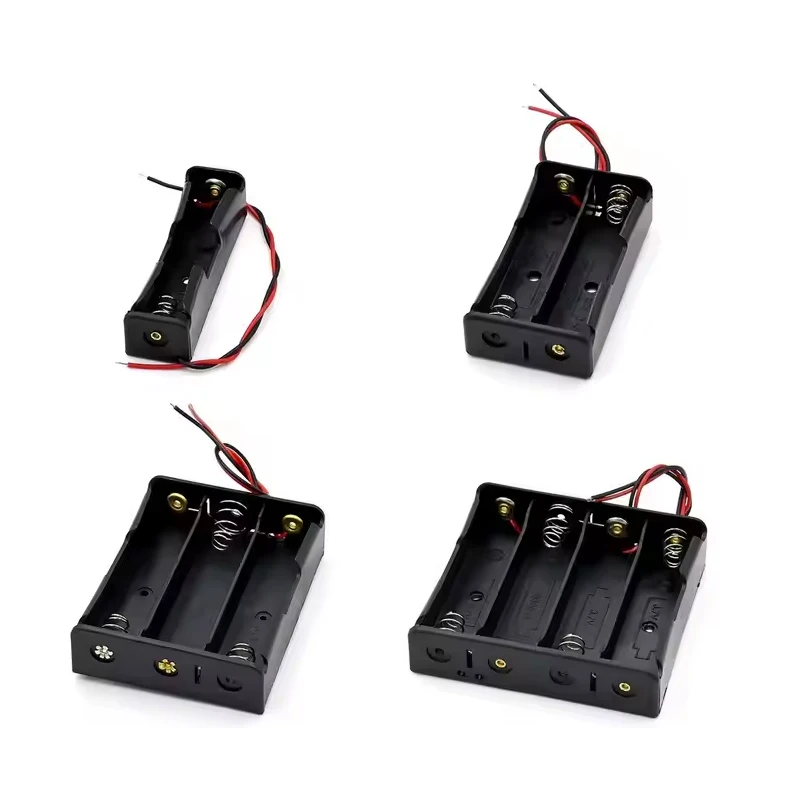 Battery Storage Box Case With Wire Lead