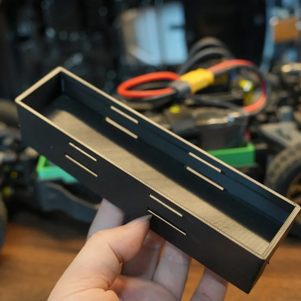 for RLAARLO 1/10 XTS-S10/RZ001 RC hobby Enlarged Battery Tray 3D printed personalized refit part custom size spare accessories