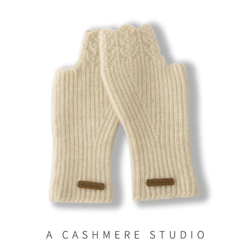 gants-en-cachemire-pur-100-sans-couture-resistants-au-froid-pour-femmes-protection-du-poignet-gants-demi-doigt-tricotes-a-fleurs-torsadees-pour-l'hiver