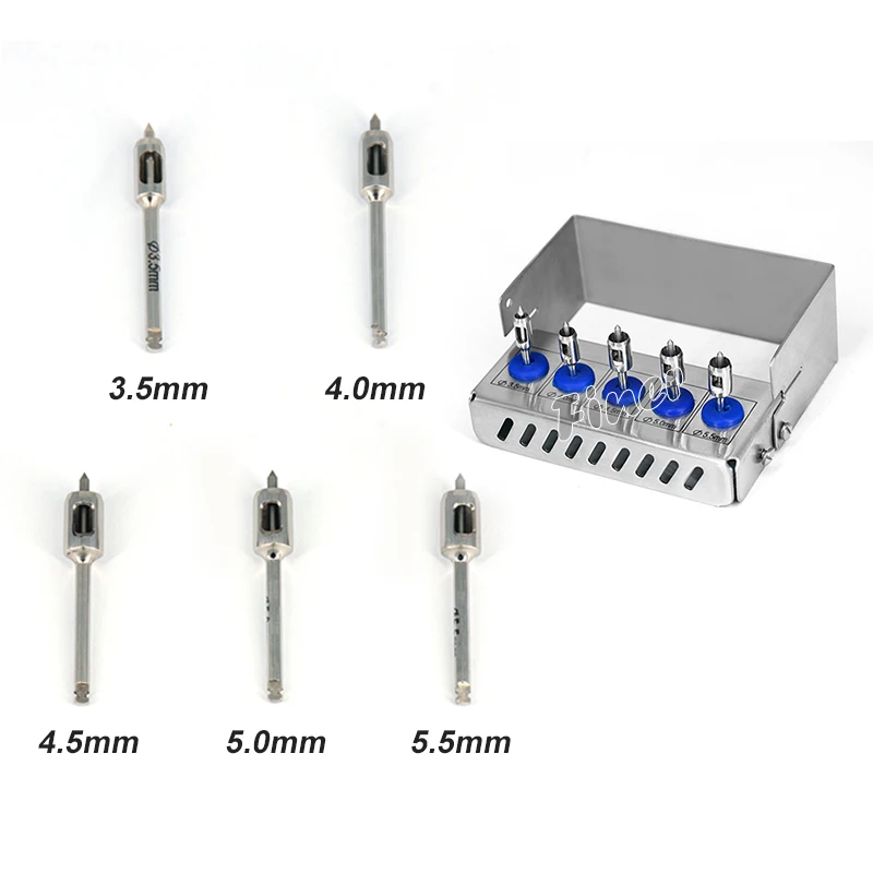 Dental Implant Drills Trephine Burs Tissue Punch Osseodensification Burs Dental Expander Pilot Cornical Drills Stoppers - Image 5