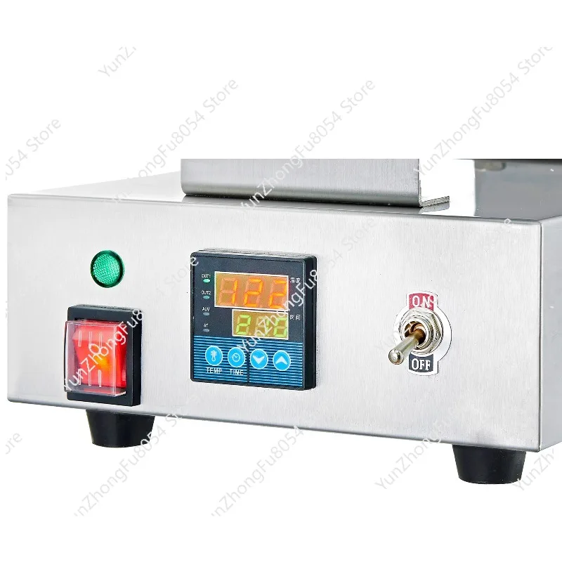 

Commercial Round Egg Machine Waffle Egg Stove Street Snacks Stainless Steel Body Non-Stick Pot