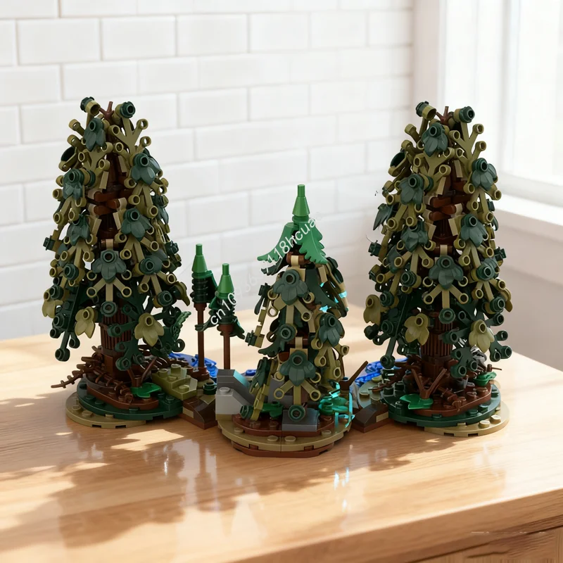 

468pcs MOC HP Modular Forbidden Forest The Harry Pottered Model Toy Building Blocks Christmas Gifts DIY Idea Brick Kids Birthday