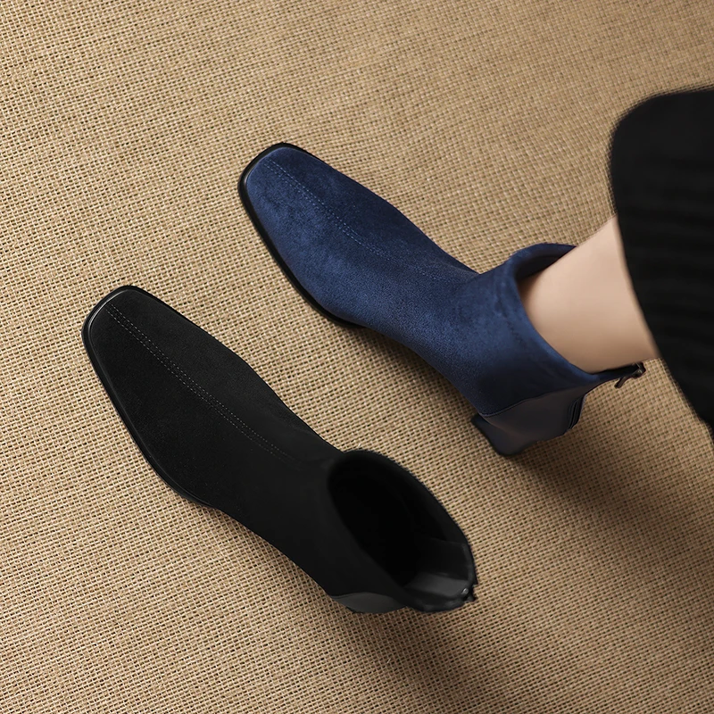 2026 new autumn winter women a - Suede Ankle Boot 评论和价格
