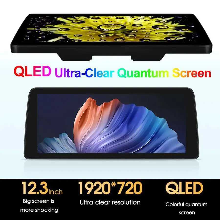 لمازدا CX5 CX-5 CX8 2017 2018 2019 1920*720 QLED أندرويد 13 شاشة الوسائط المتعددة مشغل فيديو CarPlay راديو السيارة Autoradio 128GB