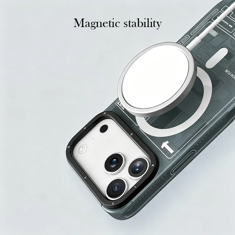 Youngkit Magnetic Case For iPhone 18 Pro Max 17 Pro Shockproof Back Cover Technology Series Matte Slim Premium Lightweight