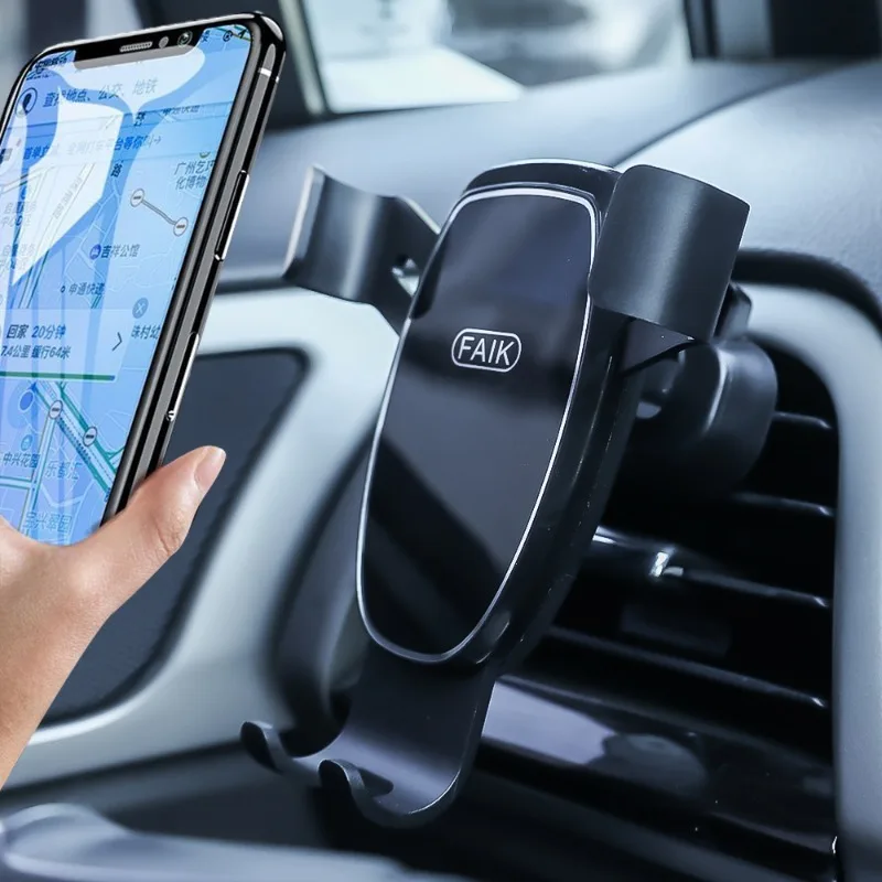 Car Phone Mount Firmly Grip Air Vent Cell Phone Holder Ultra Stable Bracket Mount For iPhone 14 13 12 Pro Max Samsung Xiaomi