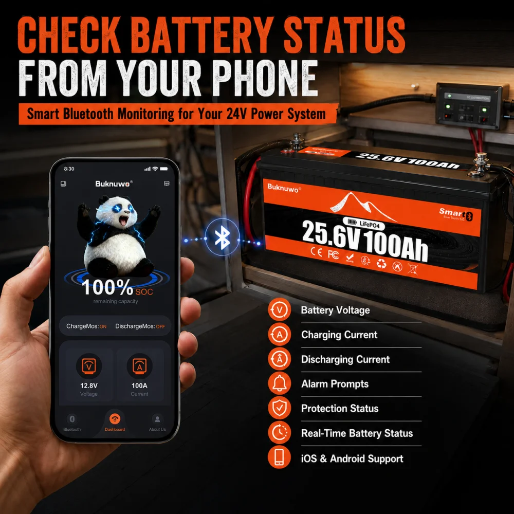 BUKNUWO 24V 100Ah/12V 150Ah 리튬 - Lifepo4 Battery 24V 100Ah Trolling Motor 리뷰 및 가격