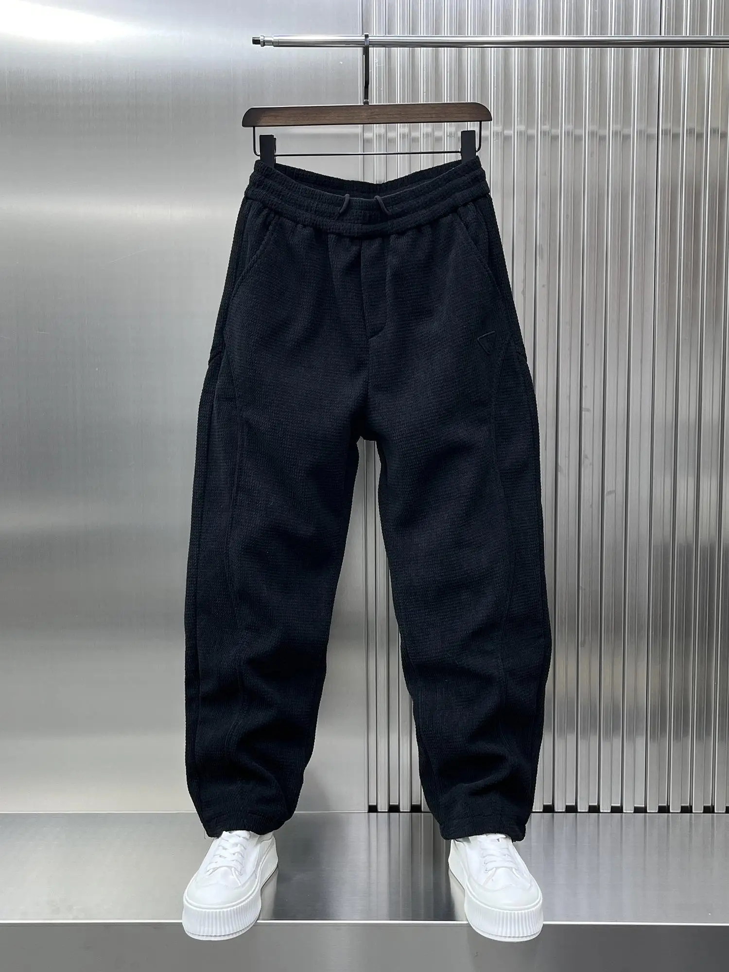 

Мужские повседневные брюки 2024, осень-зима, свободные вельветовые спортивные брюки Harajuku, прямые повседневные брюки