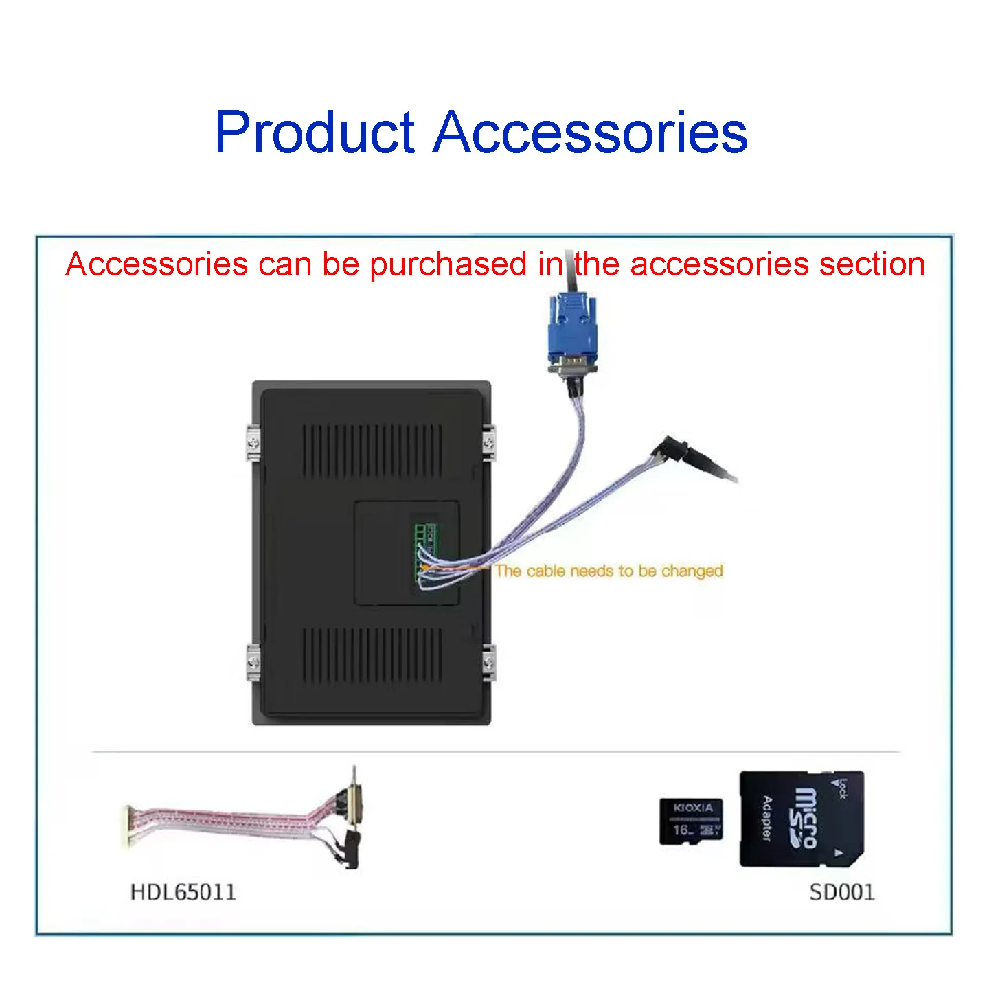 DMG80480C070_15WTR 7인치 HMI 지능형 디스플레이 TN 800x480 LCD 모듈 스크린 저항성 터치 패널 케이스 포함