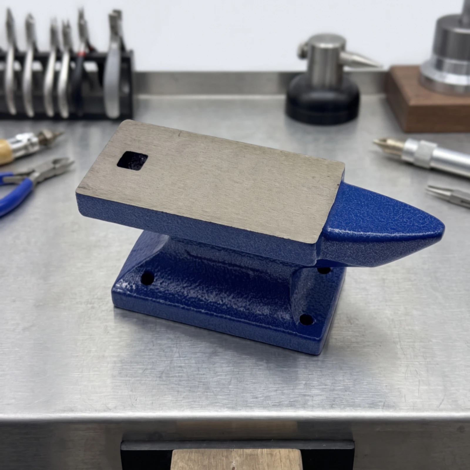Jewelry Anvil Smooth Bench Anvil Steel Block Precision Tool Premium for Metalworkers