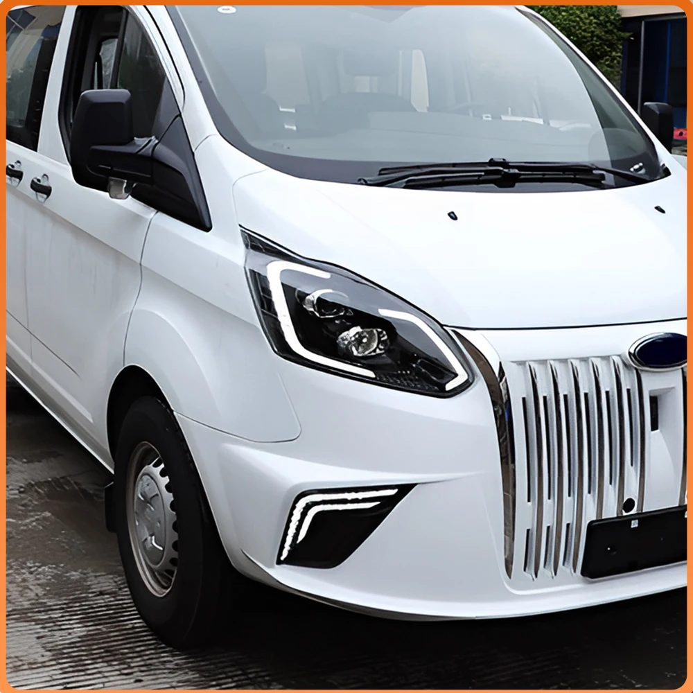 

For Ford Tourneo Transit 2016-2022 LED Headlights Assembly Upgrade High Quality Lens Car Front Lamps Plug and Play Accessories