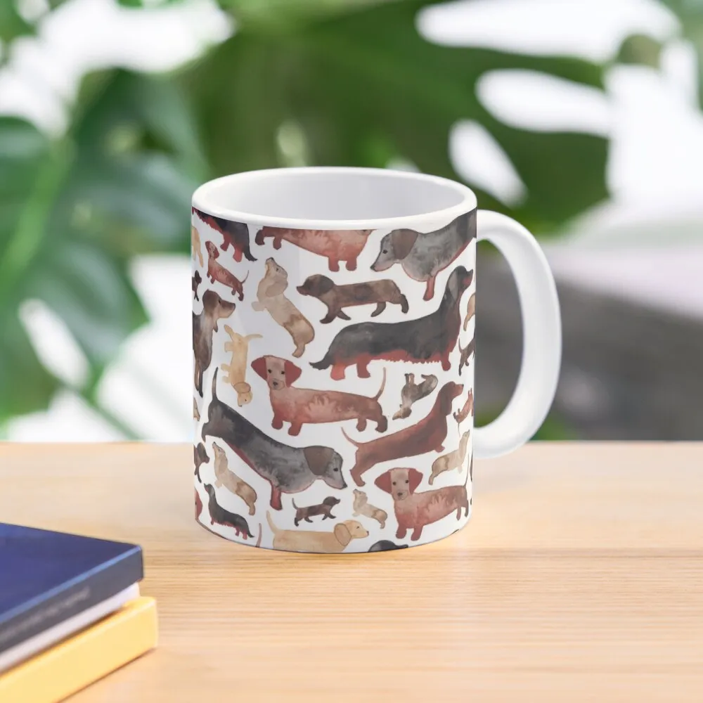 

Dachshunds or Sausage Dogs Coffee Mug Beer Cup Coffee Glass Custom Cup