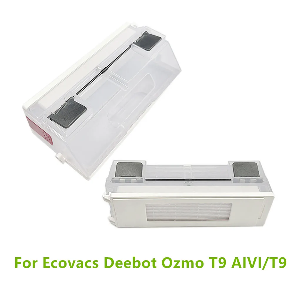 Automatic Dust Collection Box For Ecovacs Deebot Ozmo T9 AIVI/T9 Dust Box with Hepa Filter Vacuum Cleaner Accessories