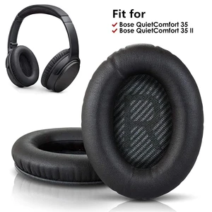 Bantalan Telinga Pengganti Bantalan Telinga Ikat Kepala untuk Bose QuietComfort QC 2 15 25 35 Bantalan Telinga QC2 QC15 QC25 QC35 Headphone SoundTrue 12 penjualan terbaik bose soundlink flex - №