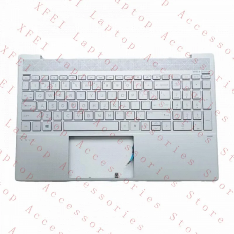 

F for HP Envy X360 15-ED Palmrest Case Keyboard Frame With Backlit key L93226-001
