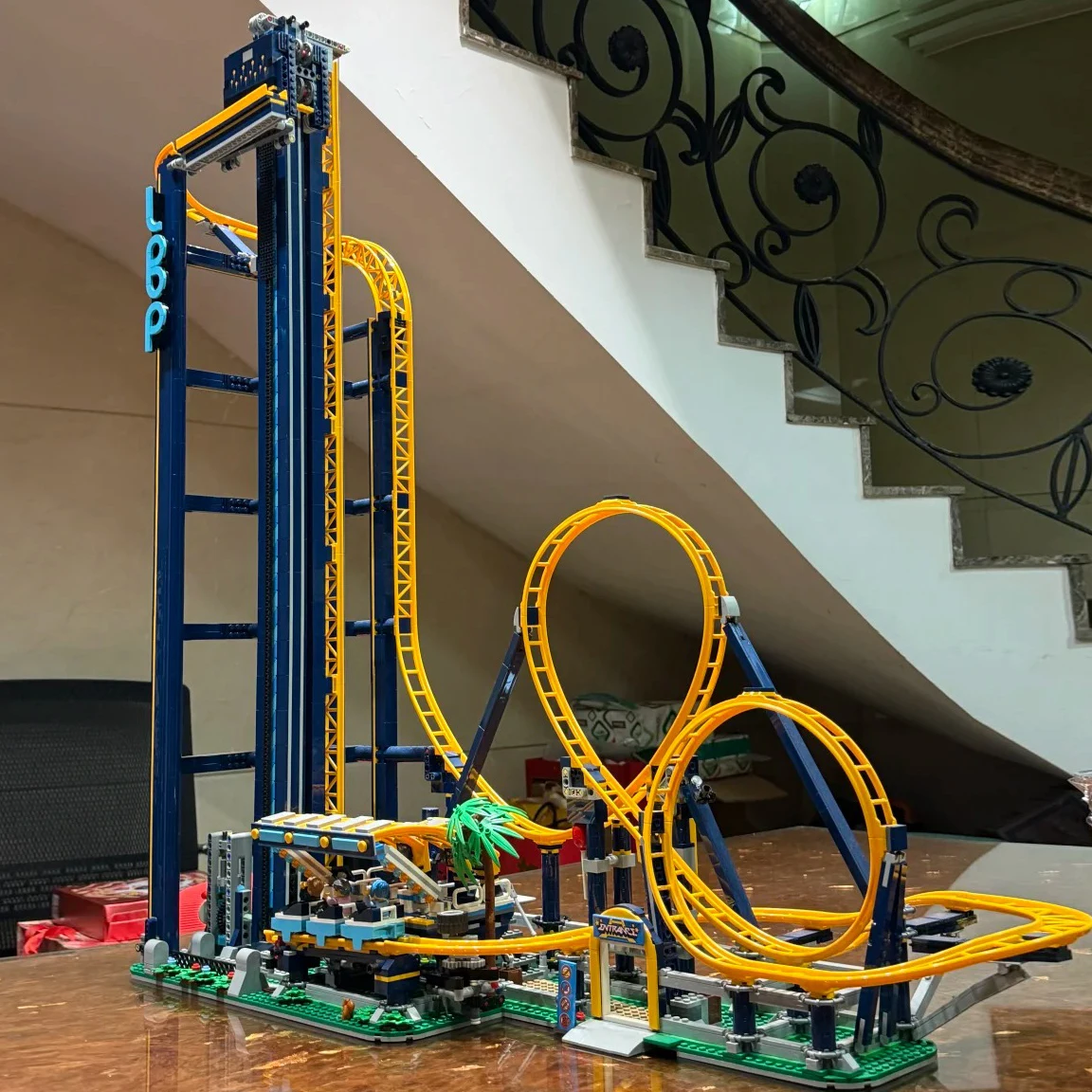 Blocs de construction créatifs pour manèges de fête foraine, 3756 pièces, avec 11 figurines, briques à assembler, jouets, cadeau pour enfants et adultes
