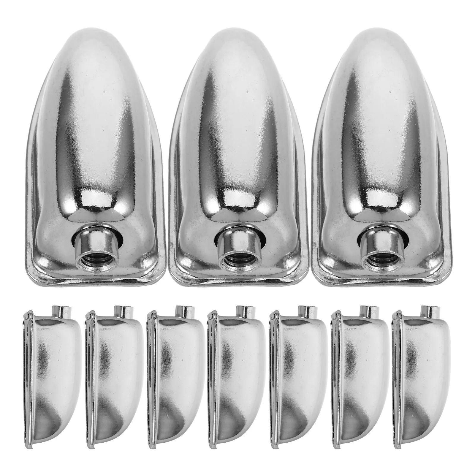 10Pcs Drum Lugs for Snare Drums Metal Ear Connectors Easy Install Removable Adjustable Support Percussion Musical Instrument