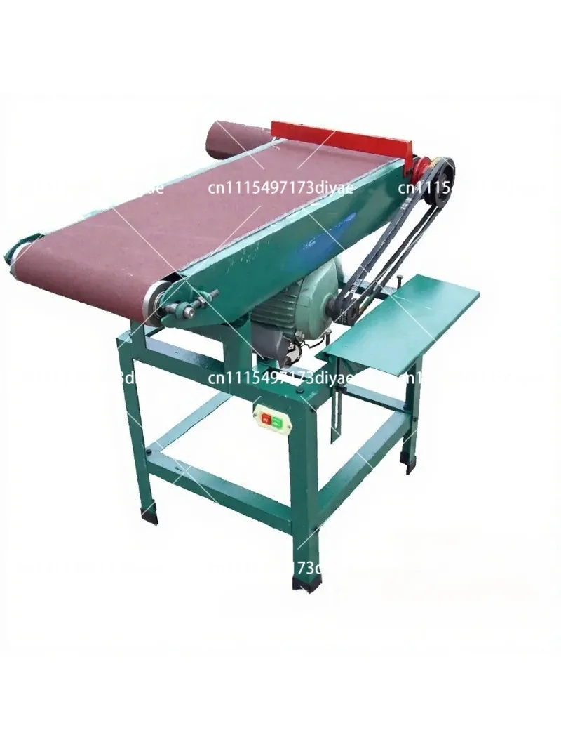 Heavy Duty Bench Belt Sander with Cast Iron Base - Woodworking Sanding Machine for Grinding and Sharpening