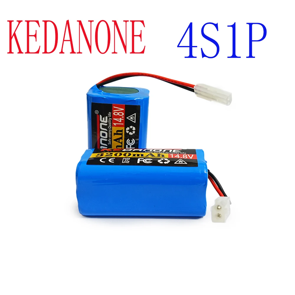 

18650 Lithium Battery Pack 4S1P 14.4V 3200mAh,For XIAOMI MIJIA Mi Robot Vacuum-Mop Essential G1 MJSTG1，SKV4136GL R30 R35