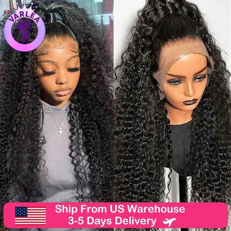 13x4 Deep Wave Lace Front Wig 13x6 Hd Lace Frontal Wigs Human Hair Pre Plucked Deep Wave Human Hair Wig Deep Curly Lace Wig