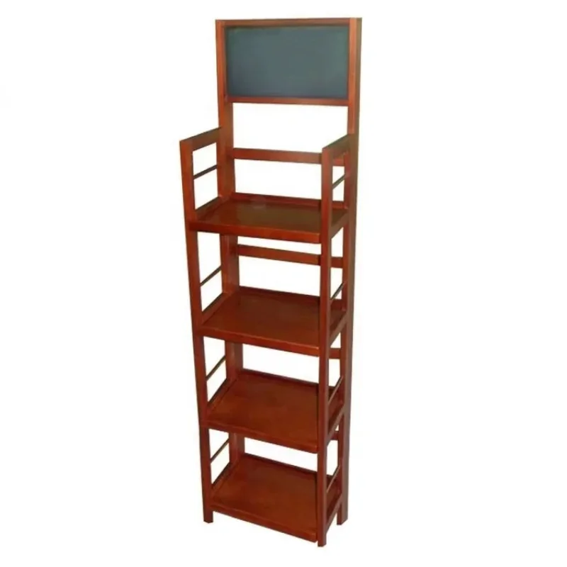custom.Supermarket Promotional Recyclable Wooden Floor Standing Coffee Display Stand with Design and Custom Size Option