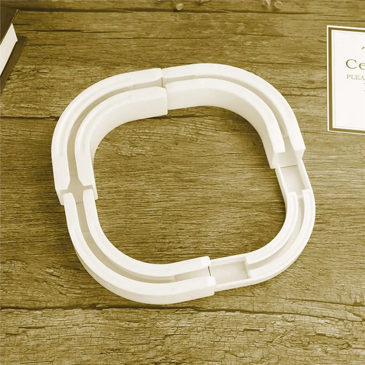 ABFS 90° Curved Connector, Can Be Flexibly Bent Ceiling Mounted Curtain Track, Suitable for Ceiling Curtain Track