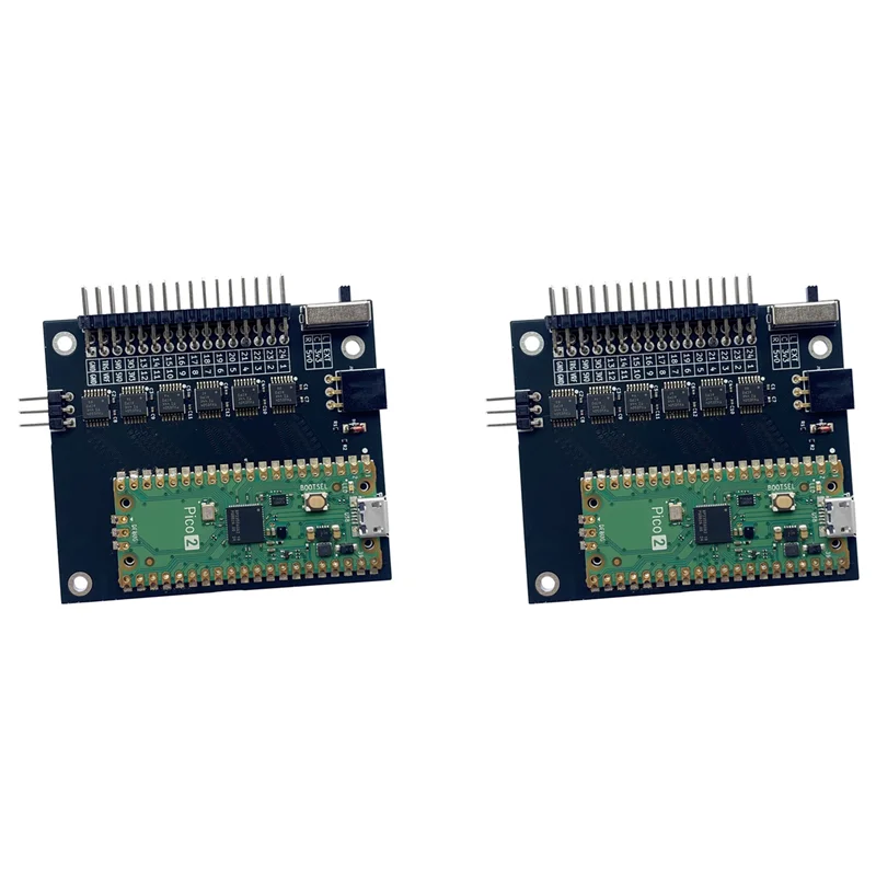 CABE-2X Logic Analyzer V6.0 RP2350 Pico 2 400Mhz 24 Channel Logic Analyser Software Is Available For Windows, OSX And Linux