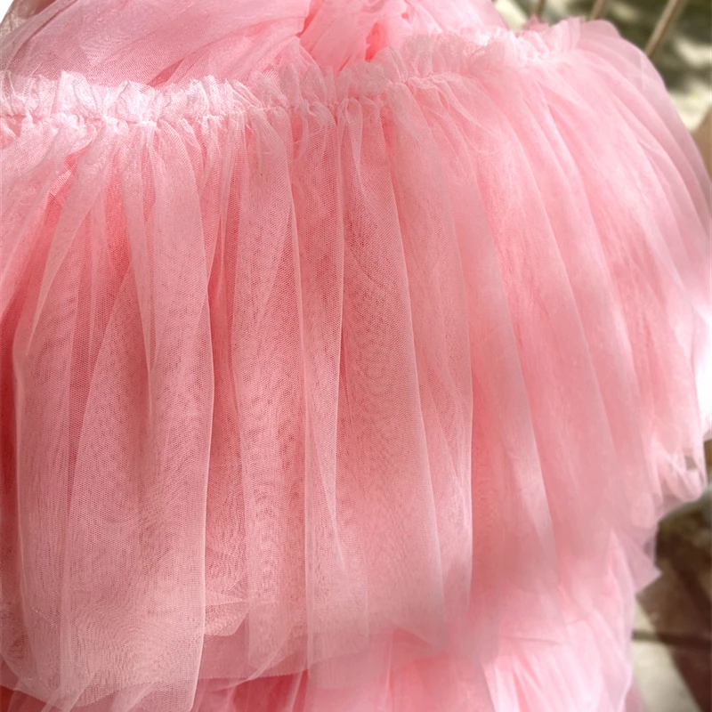 Tulle Frilled Mesh 3D Pleated Fabric, Lace Embroidery, Fringed Ribbon, Ruffle Trim, Dress Collar Applique, DIY Sewing Decor