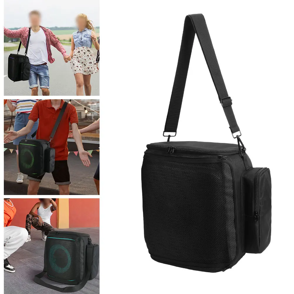 

1 Pcs Carrying Case Travel Ready Nylon Easy Transport Carrying Case For JBL PartyBox-Encore2 Replace Practical Accessories