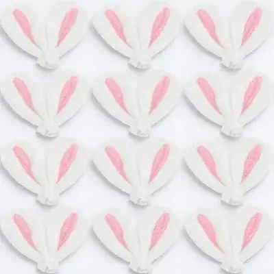 

20pcs Rabbit Accessories Hair Accessories For Diy DIY Mini Bunny Pins Pink Decorations Girls Hair Clips Women Embellishments