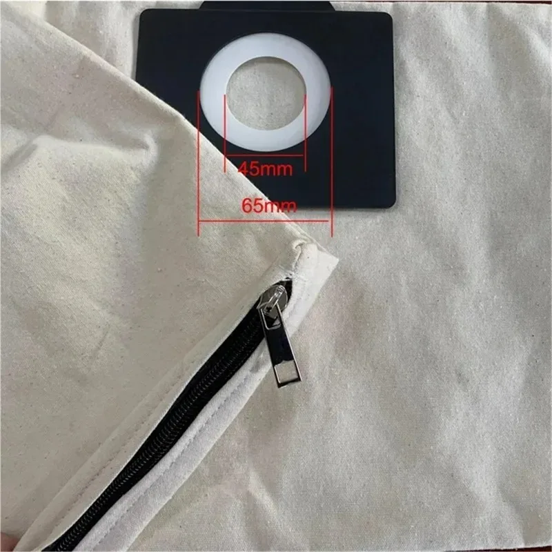 1Pcs Washable Zipper Filter Bags Series Vacuum Dust Bag for Karcher WD1/MV1