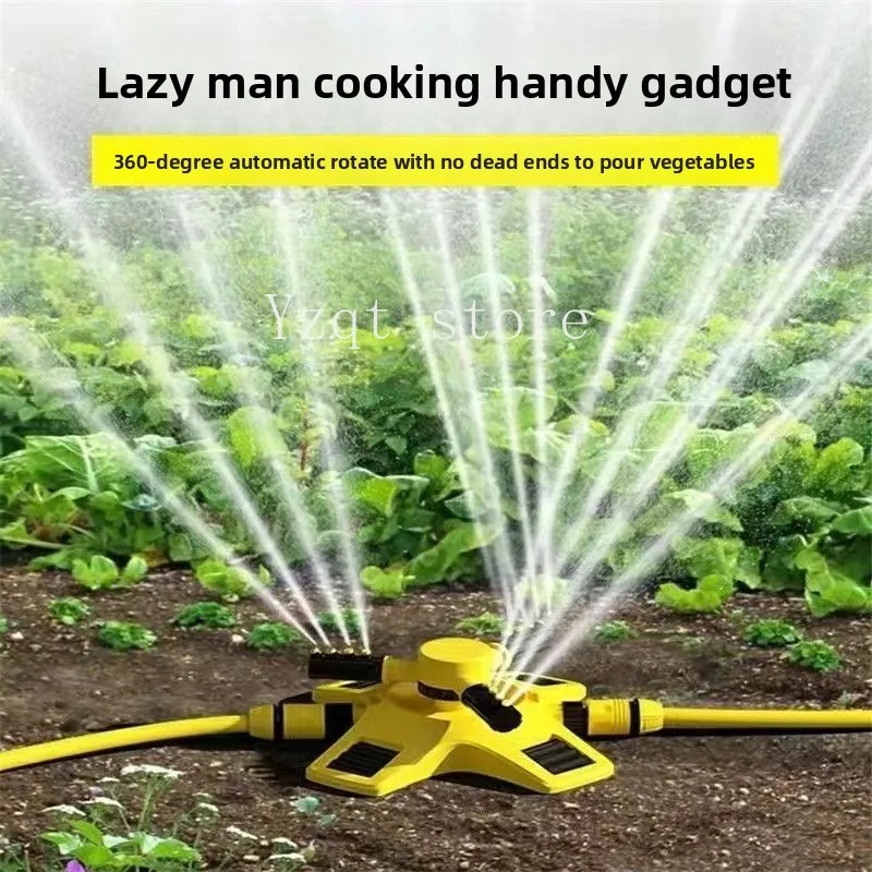 

Water automatic rotating nozzle Agricultural vegetable fields can be watered in series in a large area