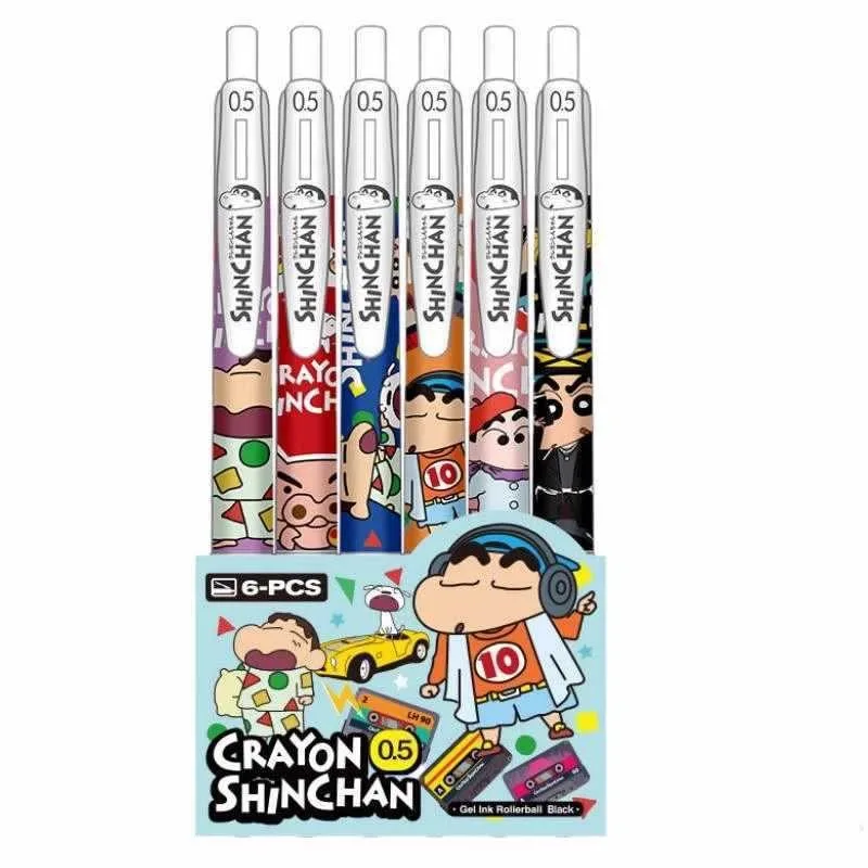 سانريو كارتون مرحبا كيتي قلم محايد اللون ST رئيس 0.5 مللي متر Kawaii كورومي سينامورول طالب التجفيف السريع قلم أسود #6