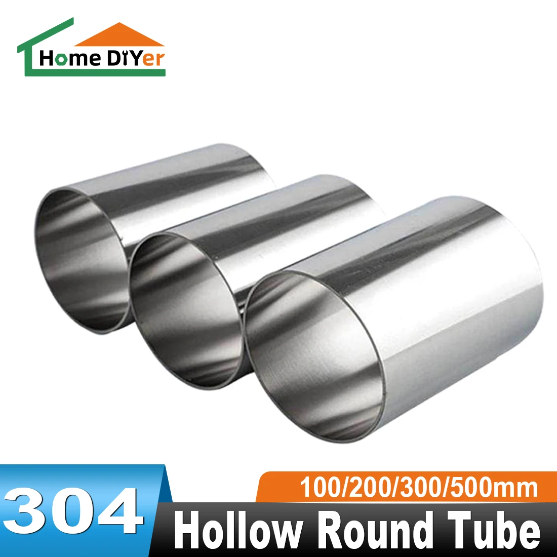 

Труба из нержавеющей стали, полая, прямая, многоцелевая, для сварки, различные размеры, длина 100/200/300/500 мм